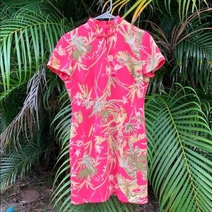 🌴 [David Warren] vintage Japanese inspired dress